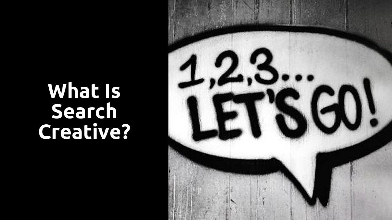 What is search creative?
