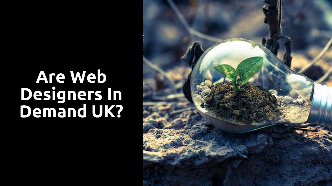 Are web designers in demand UK?